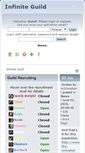 Mobile Screenshot of infinite-guild.eu